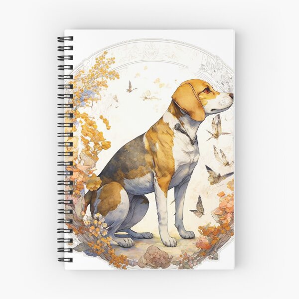 Item preview, Flowered Beagle Puppy designed and sold by MckennaiiShop.