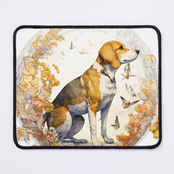Item preview, Flowered Beagle Puppy designed and sold by MckennaiiShop.