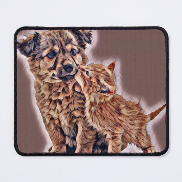 Item preview, Kitten and puppy designed and sold by MilicaaD.