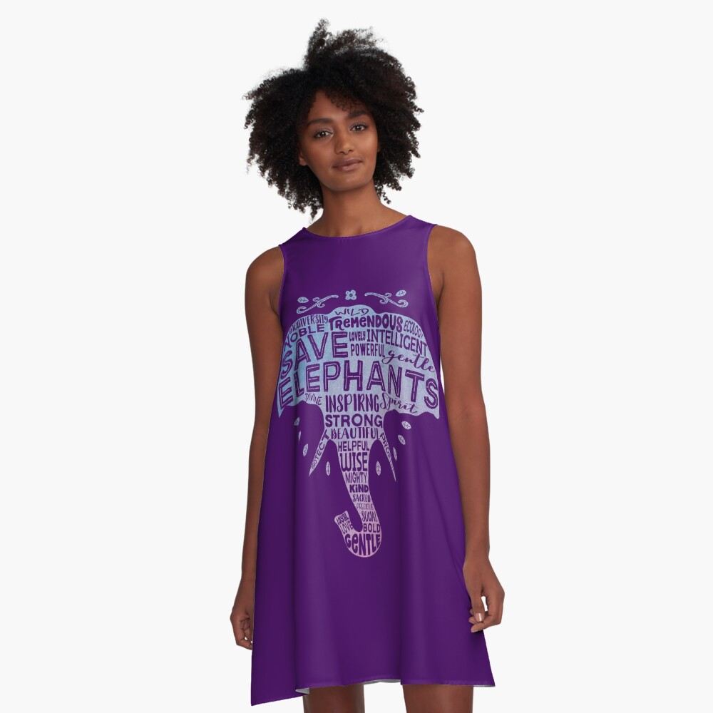 Item preview, A-Line Dress designed and sold by jitterfly.