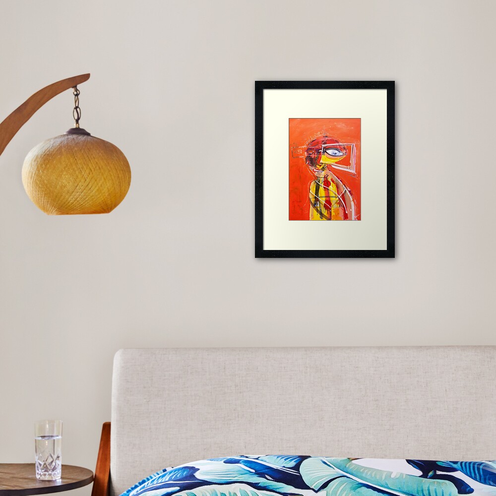 Satori Framed Art Print