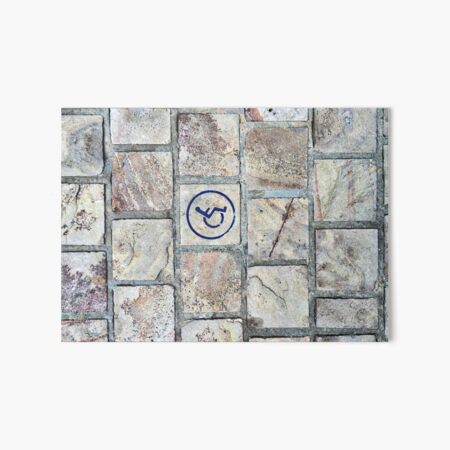 Item preview, Wheelchair Symbol On The Pavement designed and sold by Michael McGimpsey.