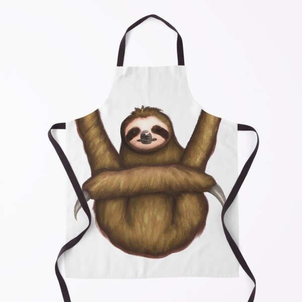 Item preview, Cute Sloth Drawing designed and sold by WeHeartAnimals.