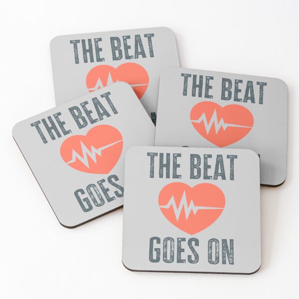 Item preview, The Beat Goes On Heart Attack Surgery Survivor Rehab Recover designed and sold by 74ninetees.