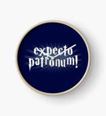 expecto patronum hallows Clock