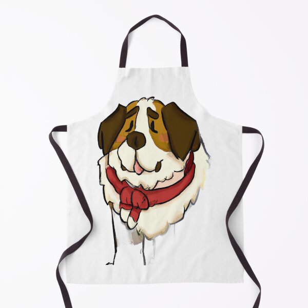 Item preview, Cute St. Bernard Drawing designed and sold by WeHeartAnimals.
