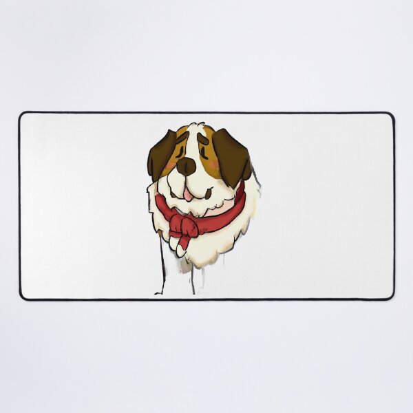 Item preview, Cute St. Bernard Drawing designed and sold by WeHeartAnimals.