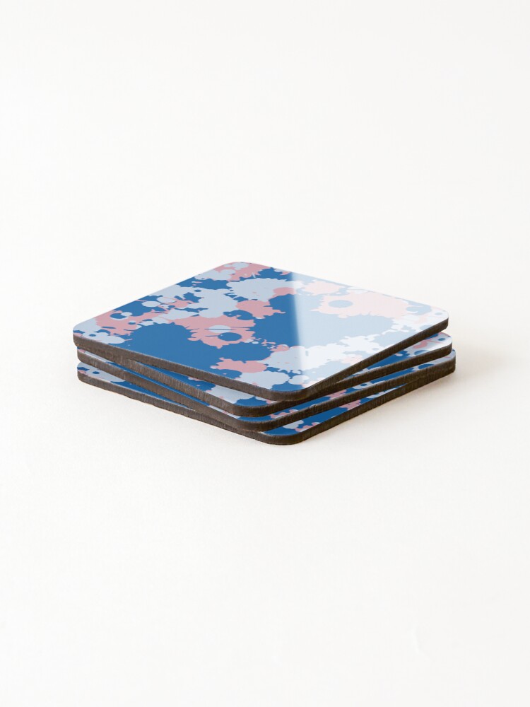 Thumbnail 4 of 5, Coasters (Set of 4), Color Combination Pattern designed and sold by TowTees.