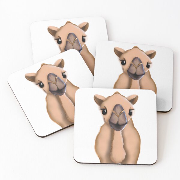 Item preview, Cute Camel Drawing designed and sold by WeHeartAnimals.