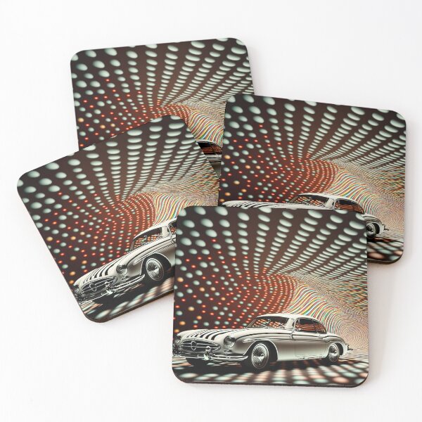 Item preview, Retro Mercedes Benz Dream Idea Wallpaper designed and sold by osssoconcept.