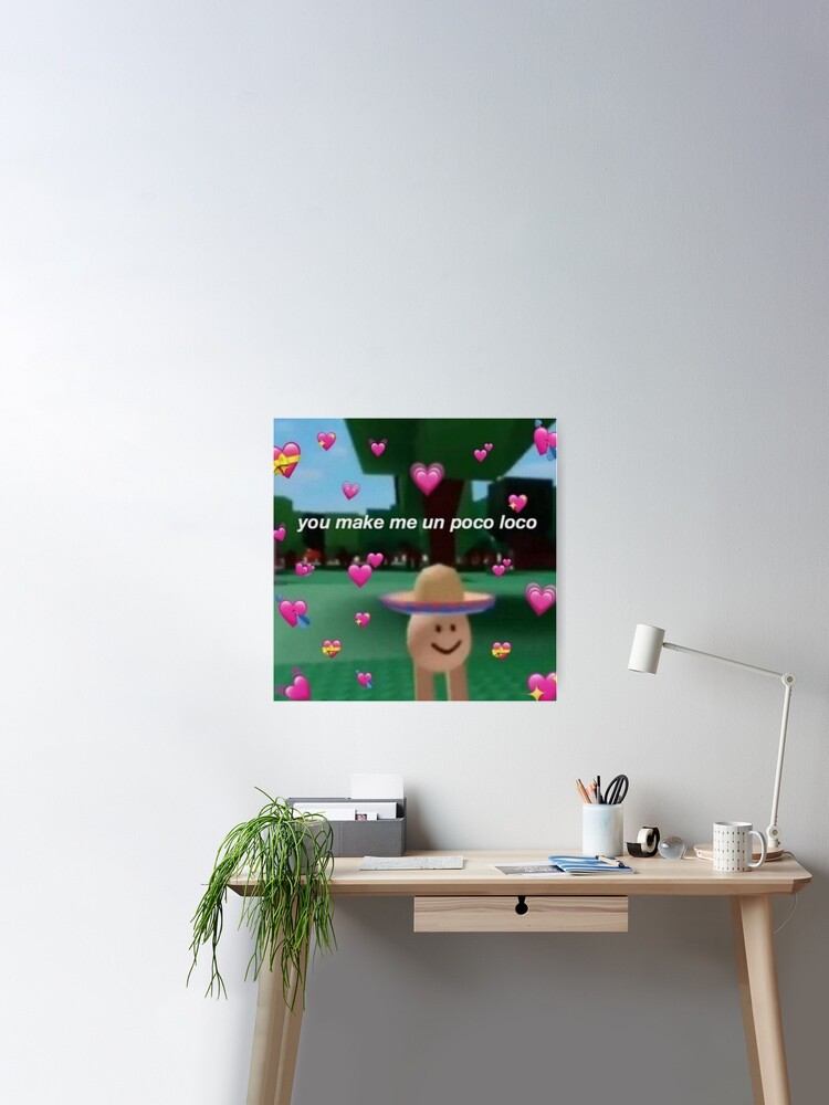 Boneco meme love Art Board Print for Sale by Sabrina2808