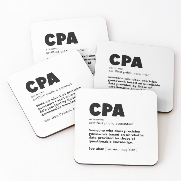 Item preview, Cpa Definition - Accountant Funny Gift designed and sold by DiogoCalheiros.
