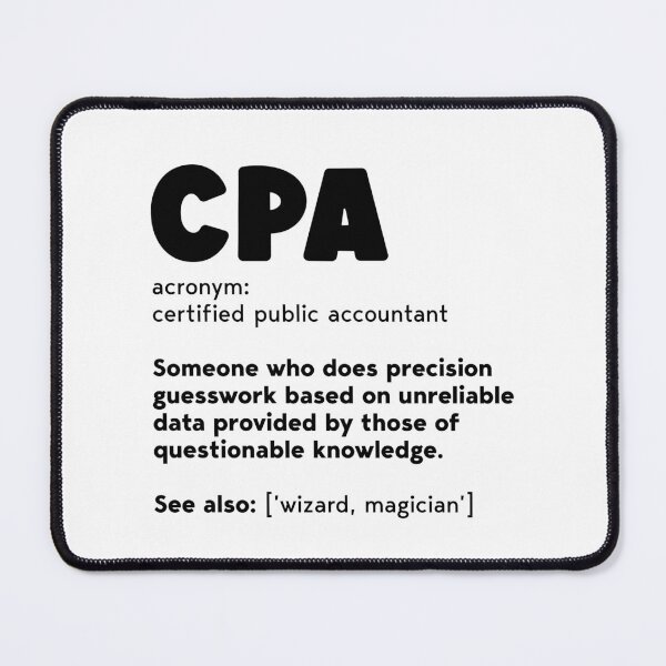 Item preview, Cpa Definition - Accountant Funny Gift designed and sold by DiogoCalheiros.