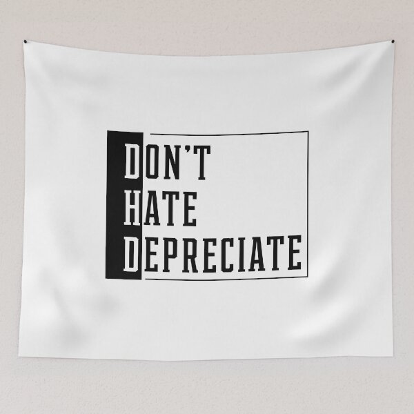 Item preview, Don't Hate Depreciate - Accountant Funny Gift designed and sold by DiogoCalheiros.