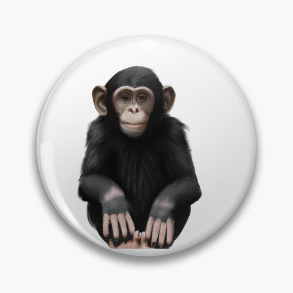 Artikelvorschau, Cute Chimpanzee Drawing entworfen und verkauft von WeHeartAnimals.