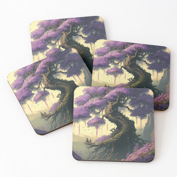 Artikelvorschau, Beautiful Wisteria Tree V3 entworfen und verkauft von GummywormDesign.