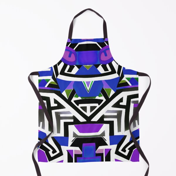 Item preview, Traditional Igorot-inspired tribal pattern. Ethnic Blue and purple designed and sold by IlustradoArts.