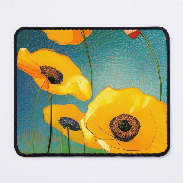 Item preview, Yellow poppy's  designed and sold by NiekTraas.
