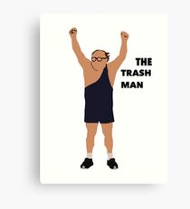 Trash Man Canvas Print