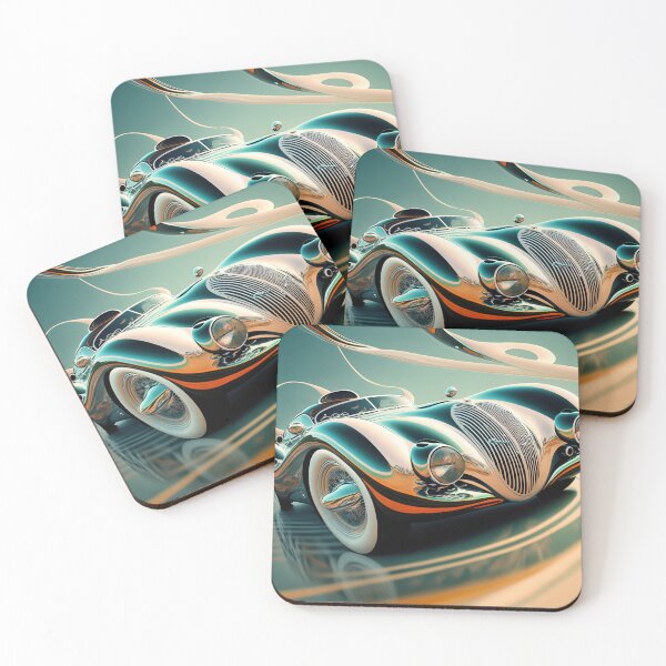 Item preview, Sport Retro-Futuristic High speed Car design  designed and sold by osssoconcept.