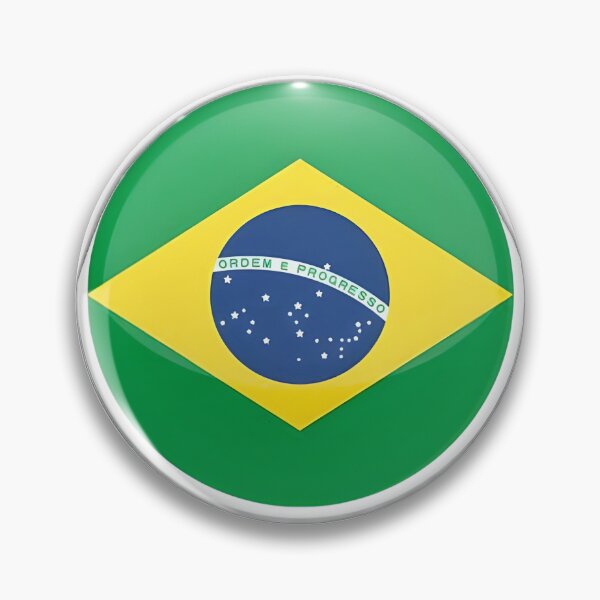 Item preview, Flag of Brazil Country designed and sold by VagalumeStore.