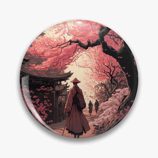 Item preview, Comic Cherry Blossoms of Japan designed and sold by GummywormDesign.