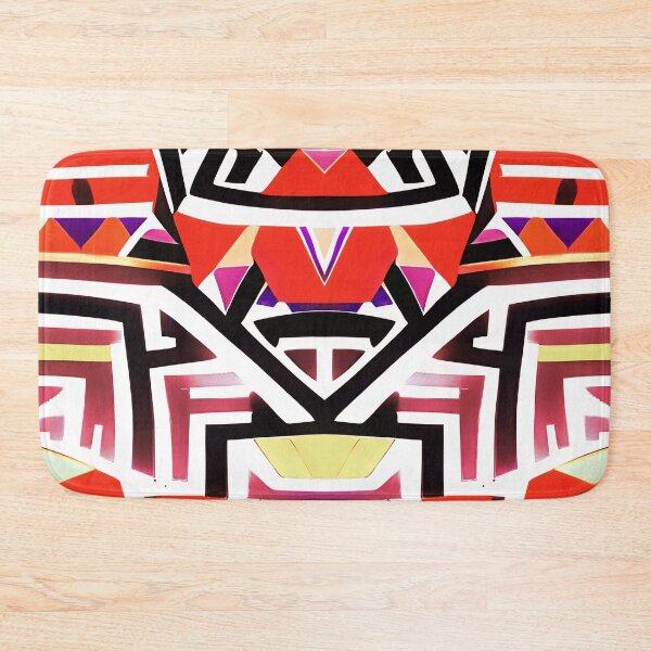 Item preview, Traditional Igorot-inspired tribal pattern. Ethnic Yellow and orange. designed and sold by IlustradoArts.