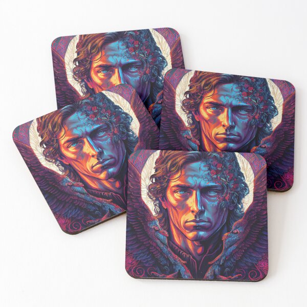 Item preview, Archangel Samael Illustration designed and sold by OccultDreams.