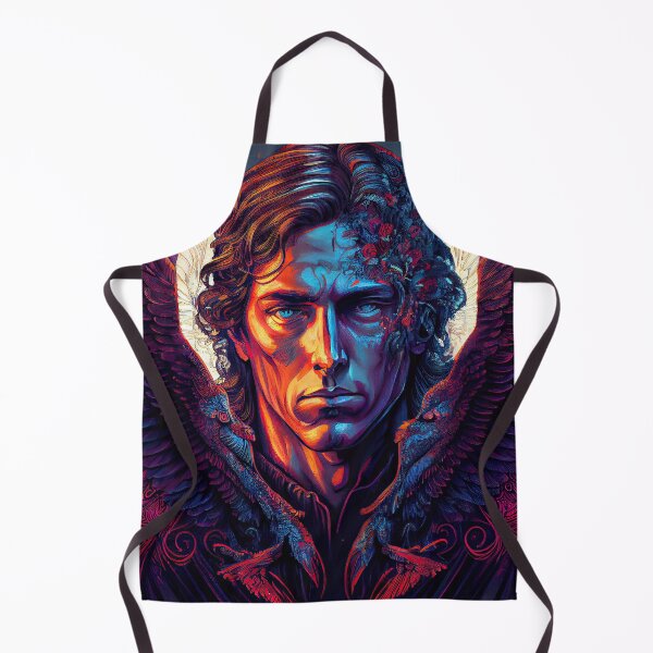 Item preview, Archangel Samael Illustration designed and sold by OccultDreams.