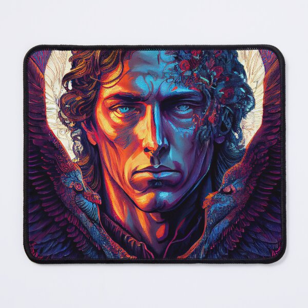 Item preview, Archangel Samael Illustration designed and sold by OccultDreams.