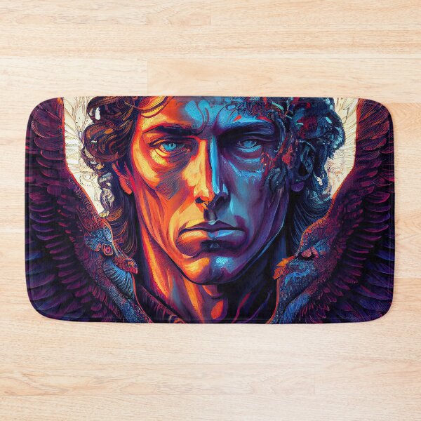 Item preview, Archangel Samael Illustration designed and sold by OccultDreams.