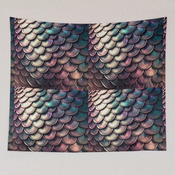 Item preview, Metallic Dragon Scales 4 designed and sold by ORIGENcreate.