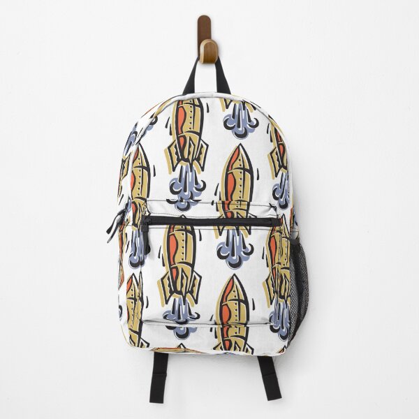 Item preview, Blast Off Retro Rockets Pattern designed and sold by jeff-jones.