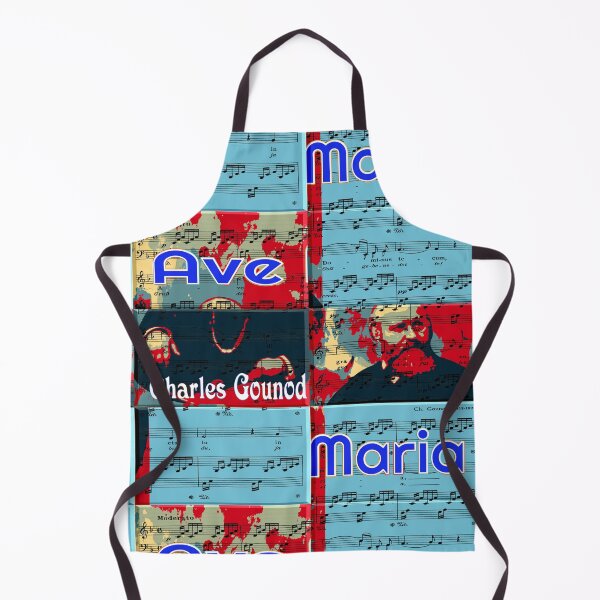 Item preview, ATTRACTIVE CHARLES GOUNOD PORTRAIT - MUSICIAN-COMPOSER* - FAMOUS AVE MARIA - FUNNY MUSIC SCORE PATCHWORK PATTERN designed and sold by Ralek.