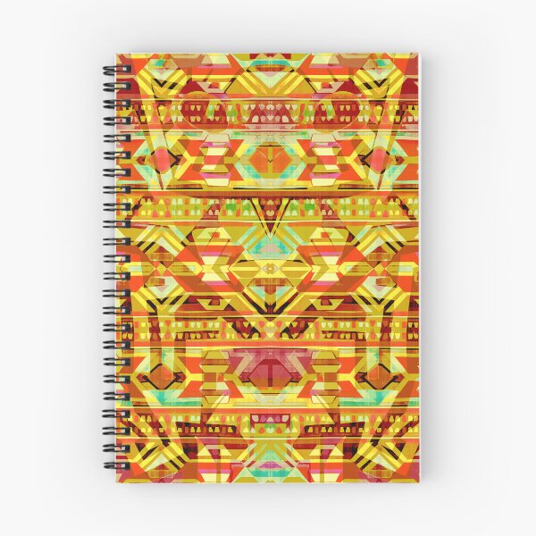 Item preview, Traditional Igorot-inspired tribal pattern. Ethnic Yellow and orange. designed and sold by IlustradoArts.