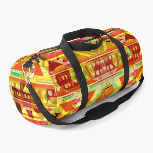 Item preview, Traditional Igorot-inspired tribal pattern. Ethnic Yellow and orange. designed and sold by IlustradoArts.