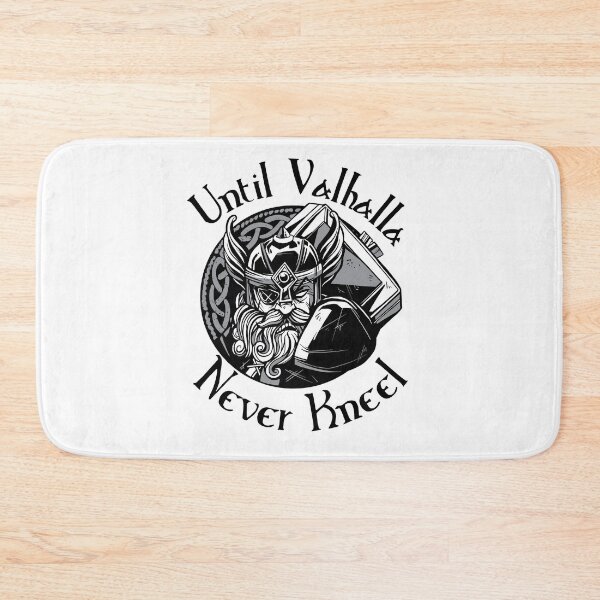 Item preview,  Until Valhalla - Never Kneel - Norse Warrior designed and sold by Georgy09.