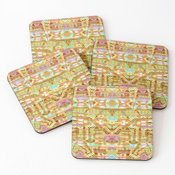 Item preview, Traditional Igorot-inspired tribal pattern. Ethnic Multicolor. designed and sold by IlustradoArts.