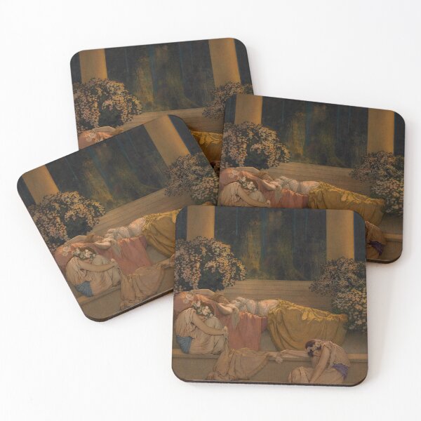 Item preview, Sleeping Beauty by Maxfield Parrish HD designed and sold by IliaLobell.