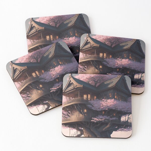 Item preview, Magical Cherry Tree House designed and sold by GummywormDesign.