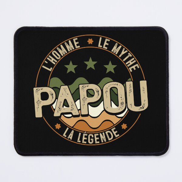 Item preview, Papou The Man The Myth The Legend designed and sold by TrendingDSGN ⭐⭐⭐⭐⭐.