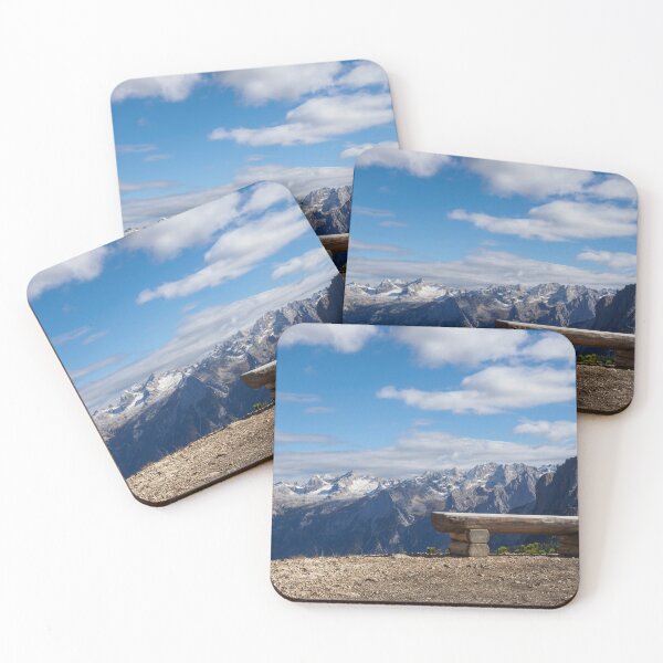 Item preview, Wooden bench in Dolomiti Alps designed and sold by LubosChlubny.