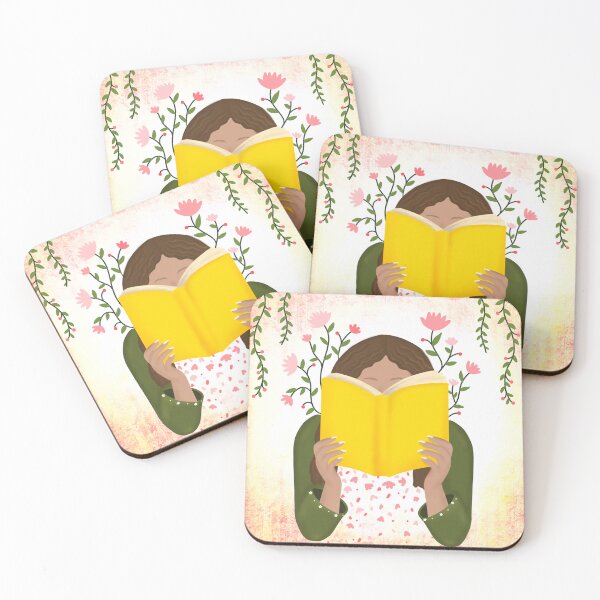 Item preview, Grow with reading | Bookish design | Gift for reader | Bibliophile print  designed and sold by scintillare.