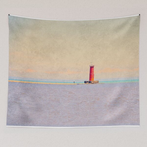 Item preview, Red Lighthouse - Sheboygan designed and sold by machare.