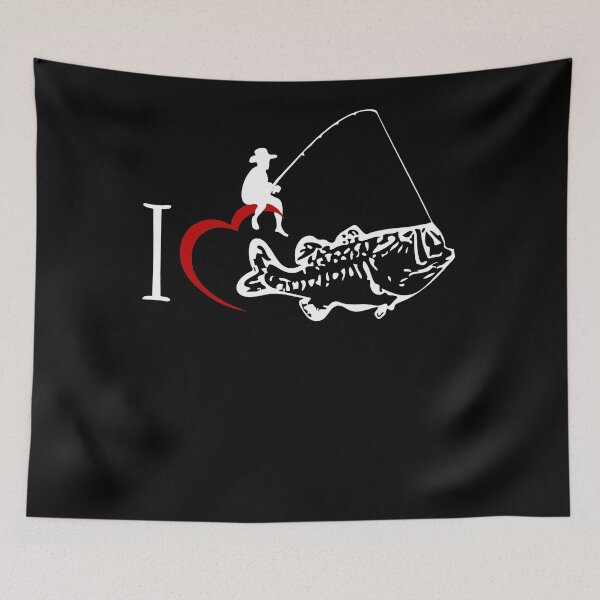 Item preview, I love fishing designed and sold by Sunset Design.