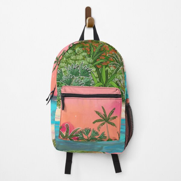 Item preview, When You Weren't: a Tropical Island Abstract Illustration designed and sold by Adrienne Smith.