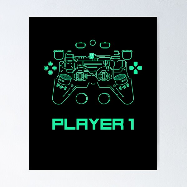 Video game life Poster for Sale by Redkiwii