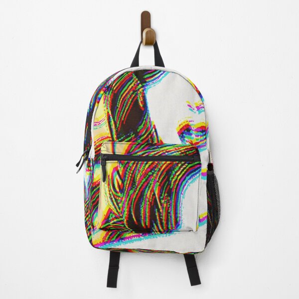 Item preview, Abstract glitchy portrait of a beautiful girl | Digital art | Glitch aesthetic designed and sold by CiceroSpin.