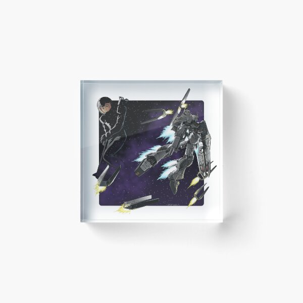 Item preview, Asplenia Studios: Nu Gundam and Amuro 2022 designed and sold by Asplenia Studios.