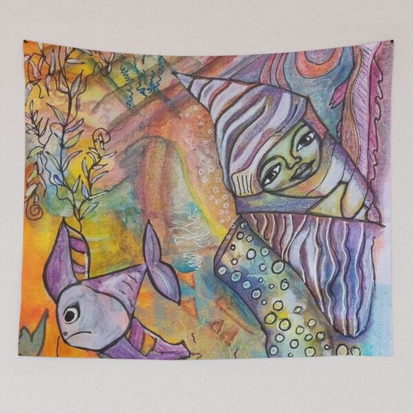 Item preview, Grumpy Fish designed and sold by mimulux.
